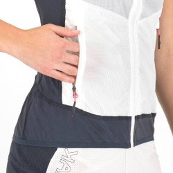 Leichte Weste für Damen Karpos Lavaredo W Vest strahlendes Weiß